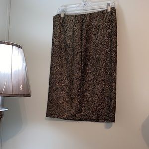 Women’s Forever21 Skirt Black and Gold 1XL